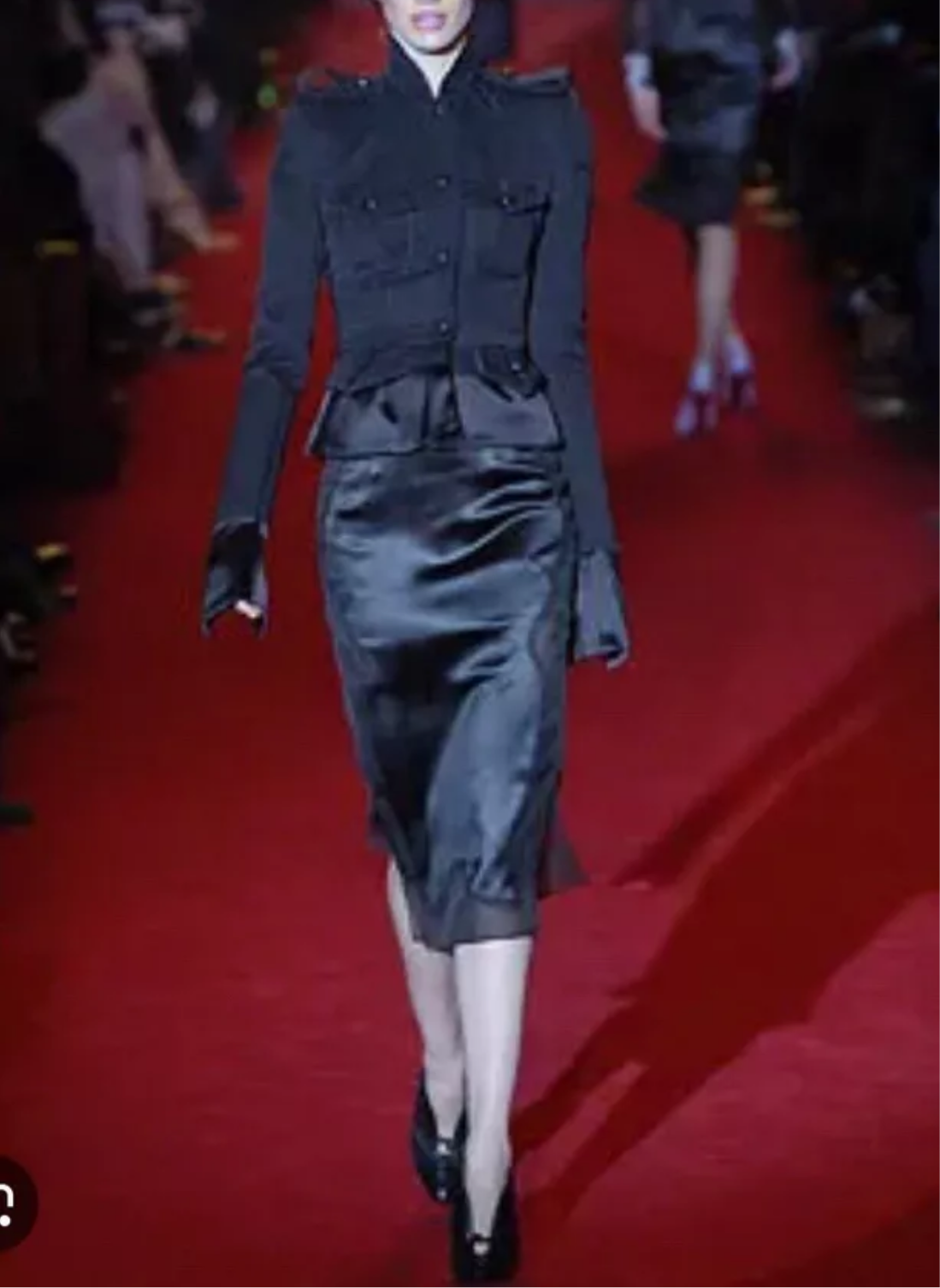 YSL Tom Ford military style velvet jacket - FR38 / UK10