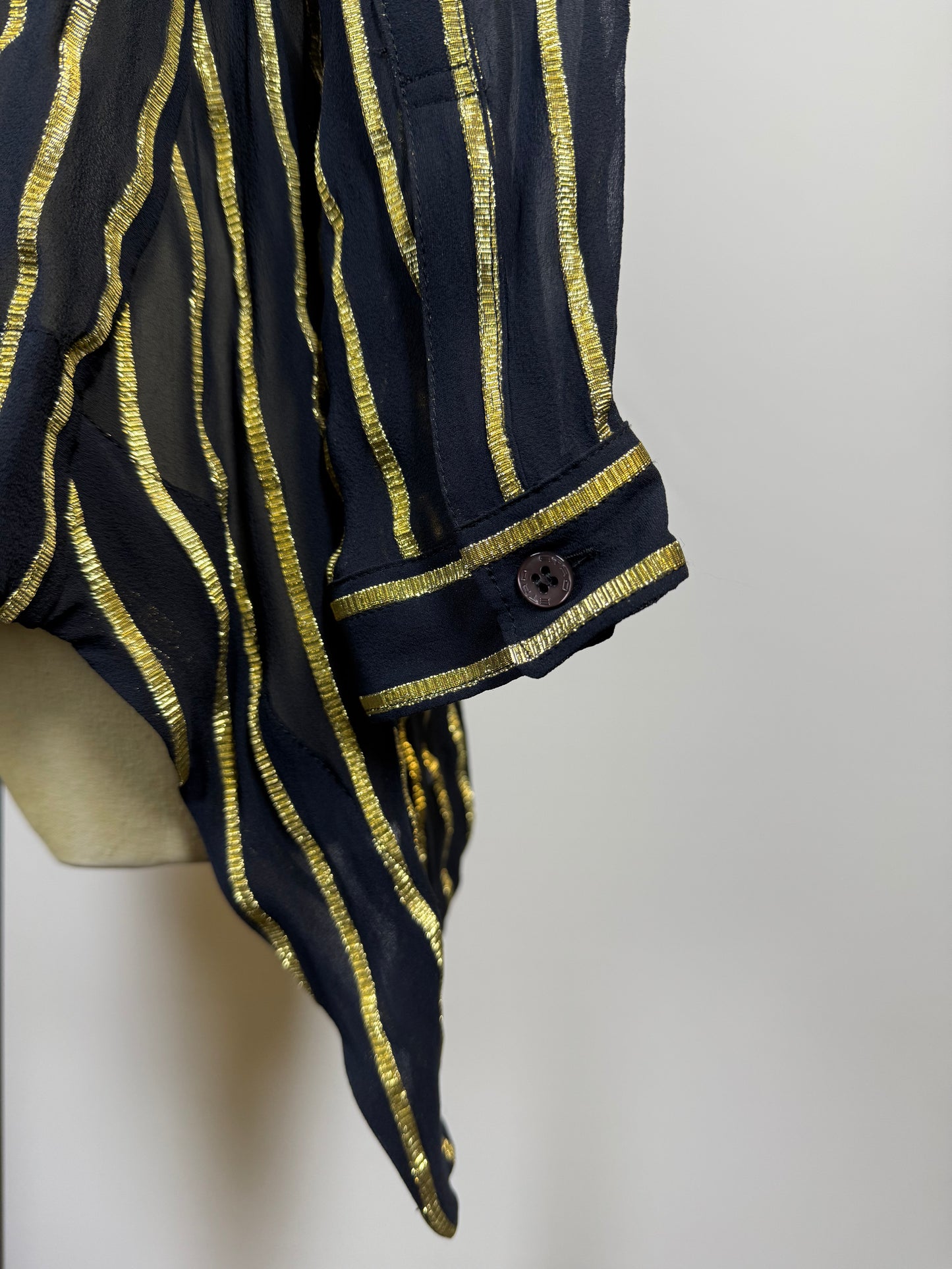 ETRO silk striped blouse UK8-10 (IT40)