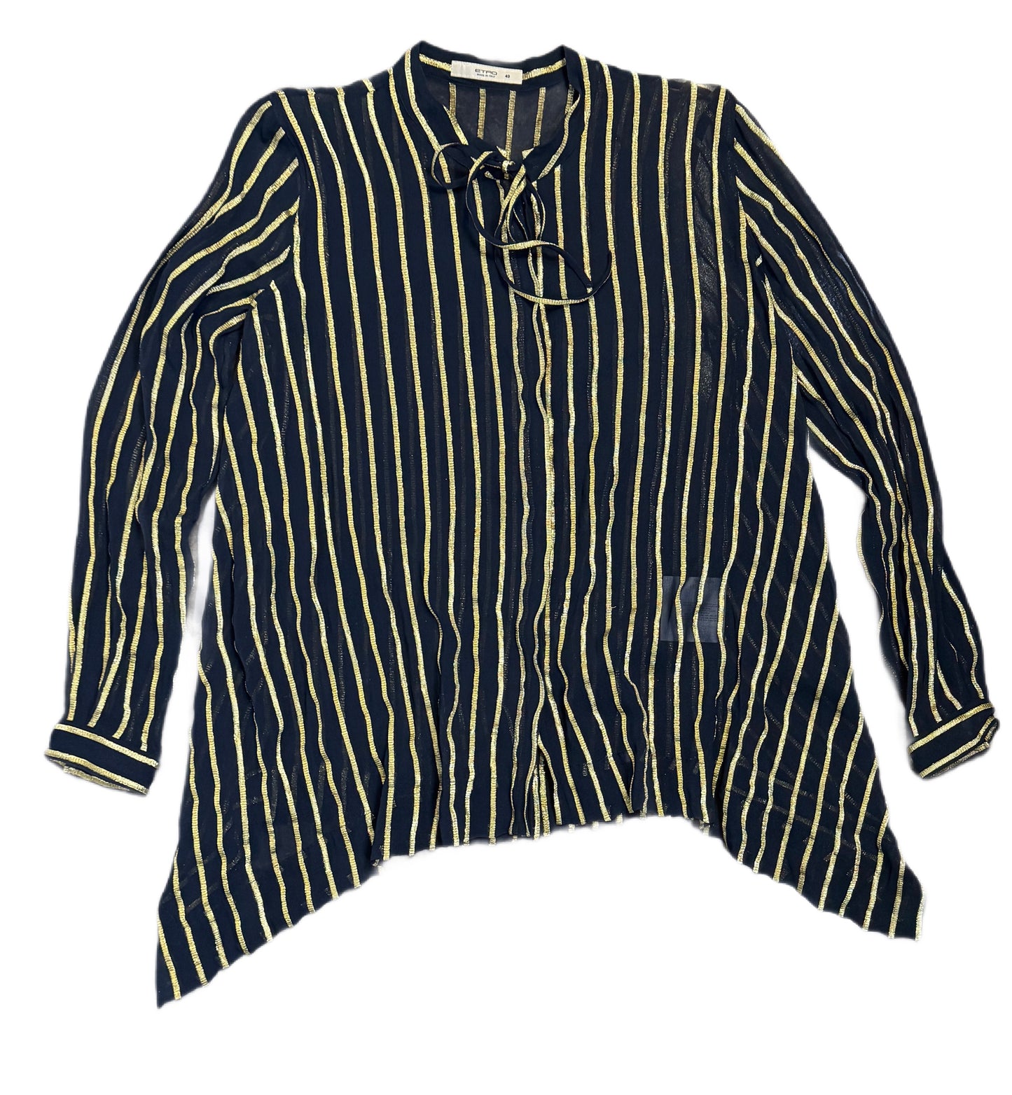 ETRO silk striped blouse UK8-10 (IT40)