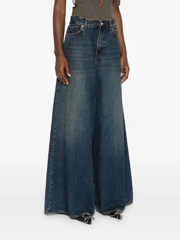 HAIKURE 'Big Bethany' oversized wide-leg wide-leg jeans (co-ord) - W28