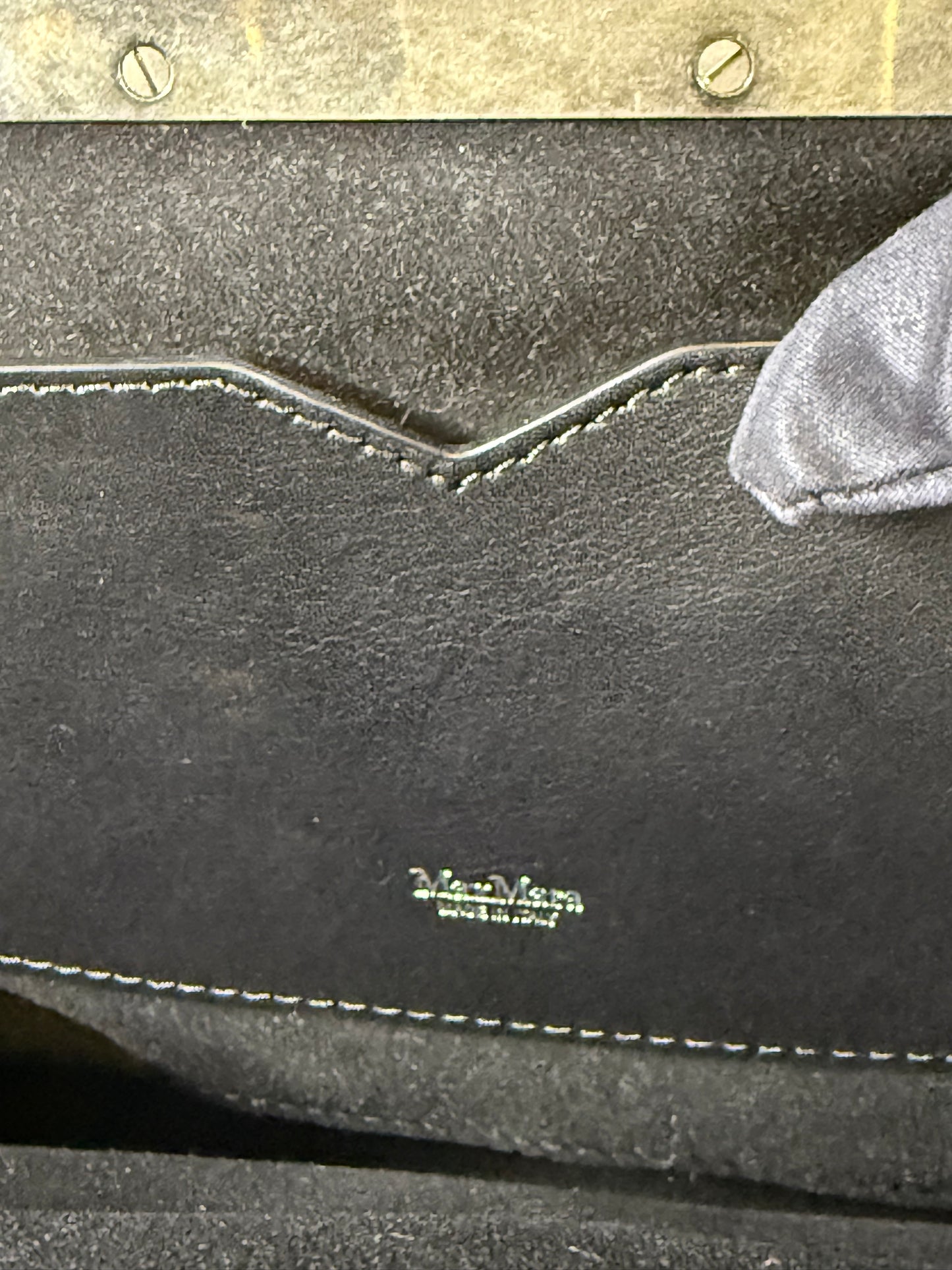 MAX MARA small leather tote bag
