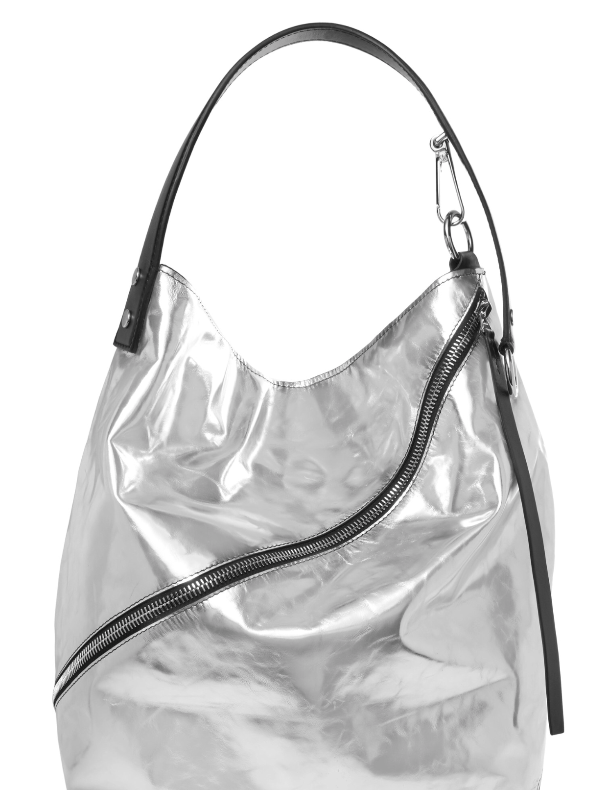 PROENZA SCHOULER silver leather bag