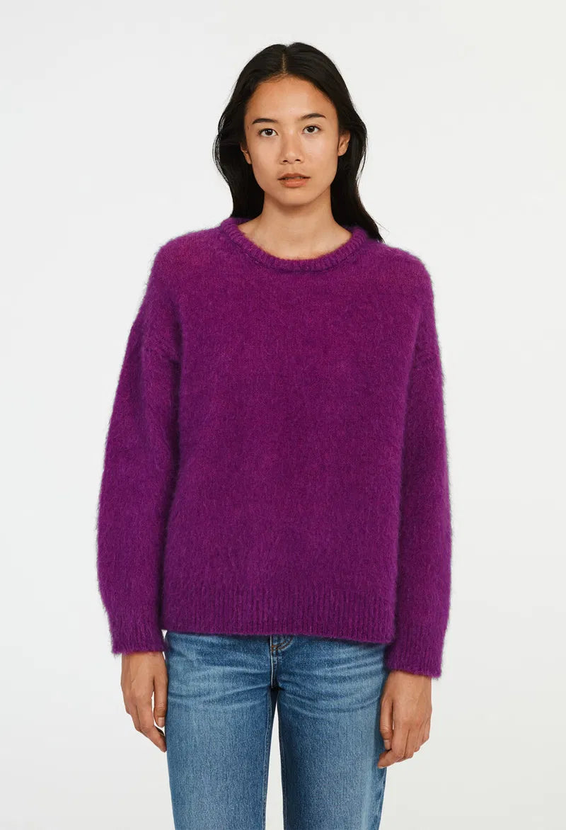 CLAUDE PIERLOT purple sweater - size 1
