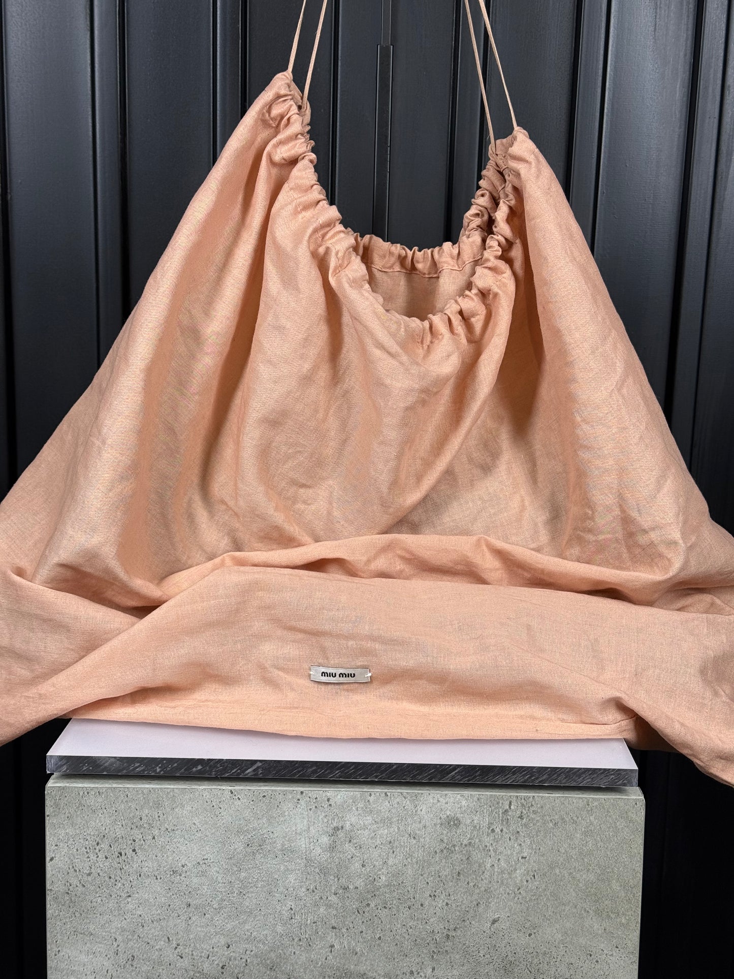 MIU MIU “rainbow” mink clutch