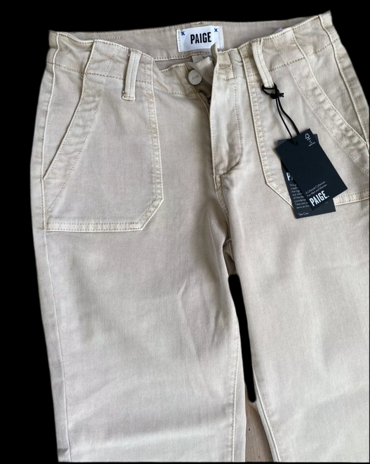PAIGE 'Mayslie' straight jeans - W28