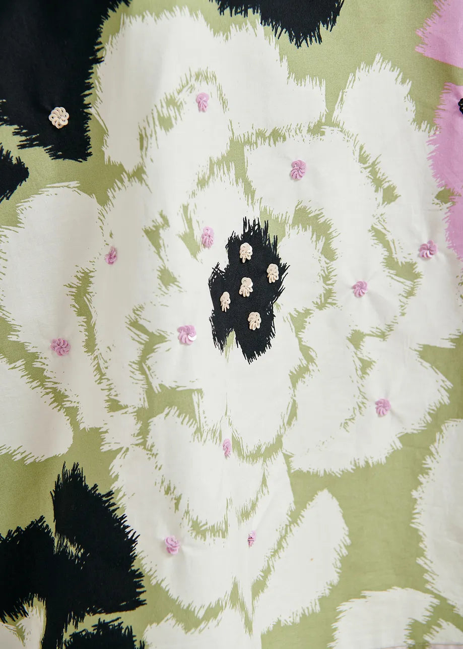 ESSENTIEL ANTWERP sequin embellished top - S