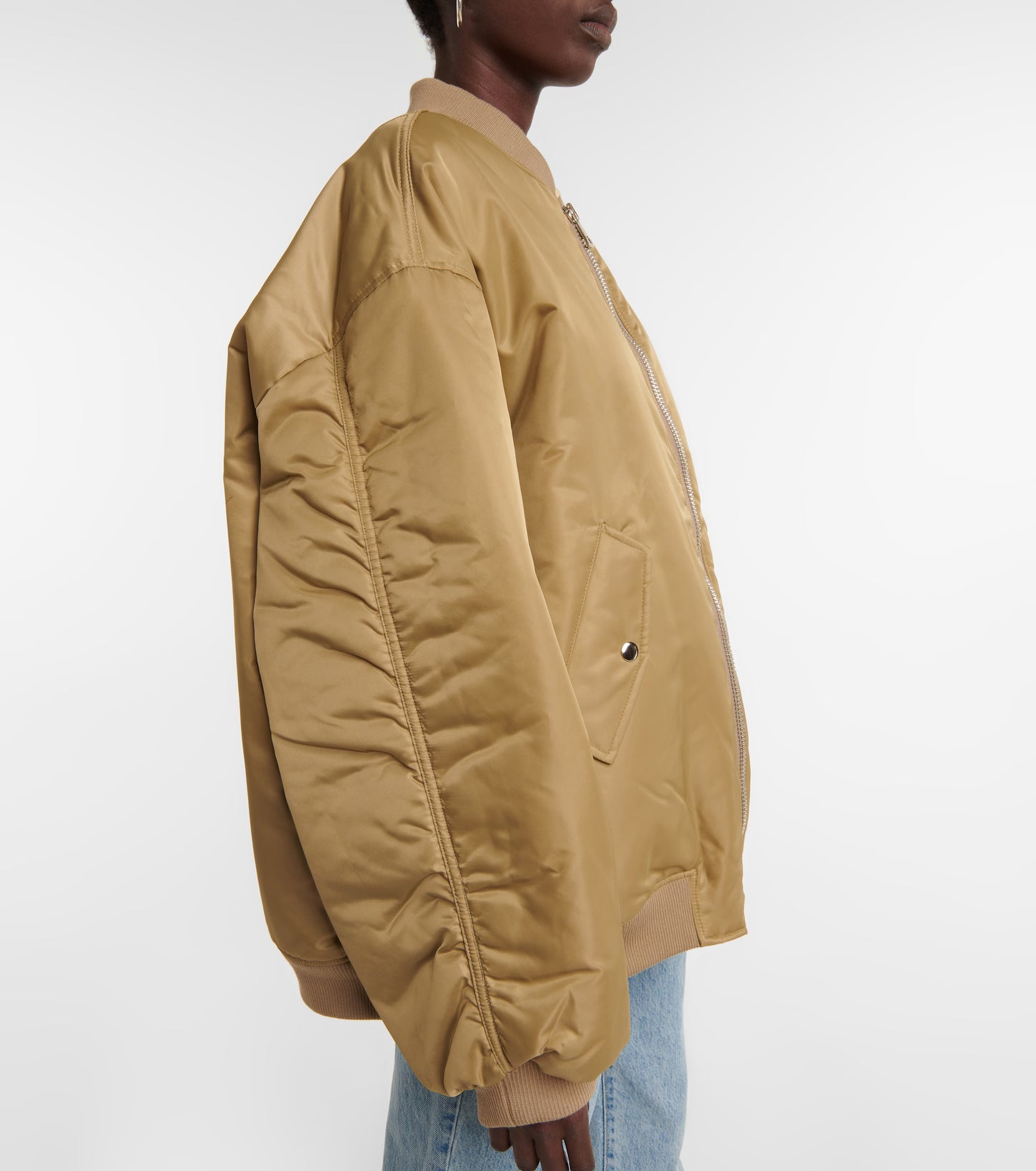 THE FRANKIE SHOP olive Astra technical bomber - XS