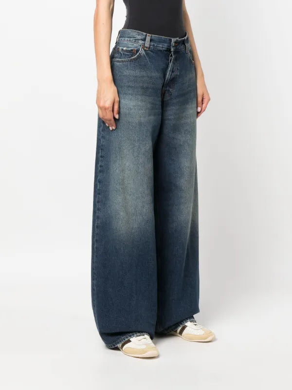HAIKURE 'Big Bethany' oversized wide-leg wide-leg jeans (co-ord) - W28