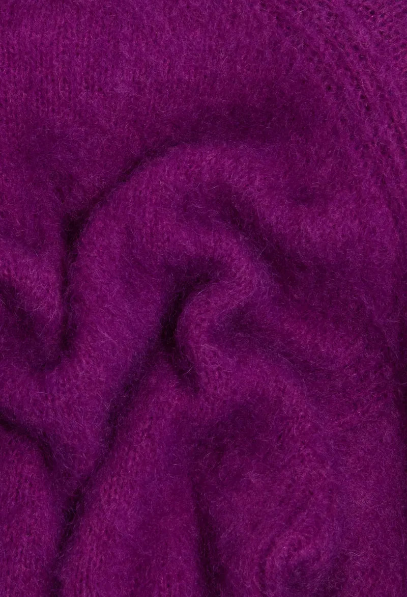CLAUDE PIERLOT purple sweater - size 1
