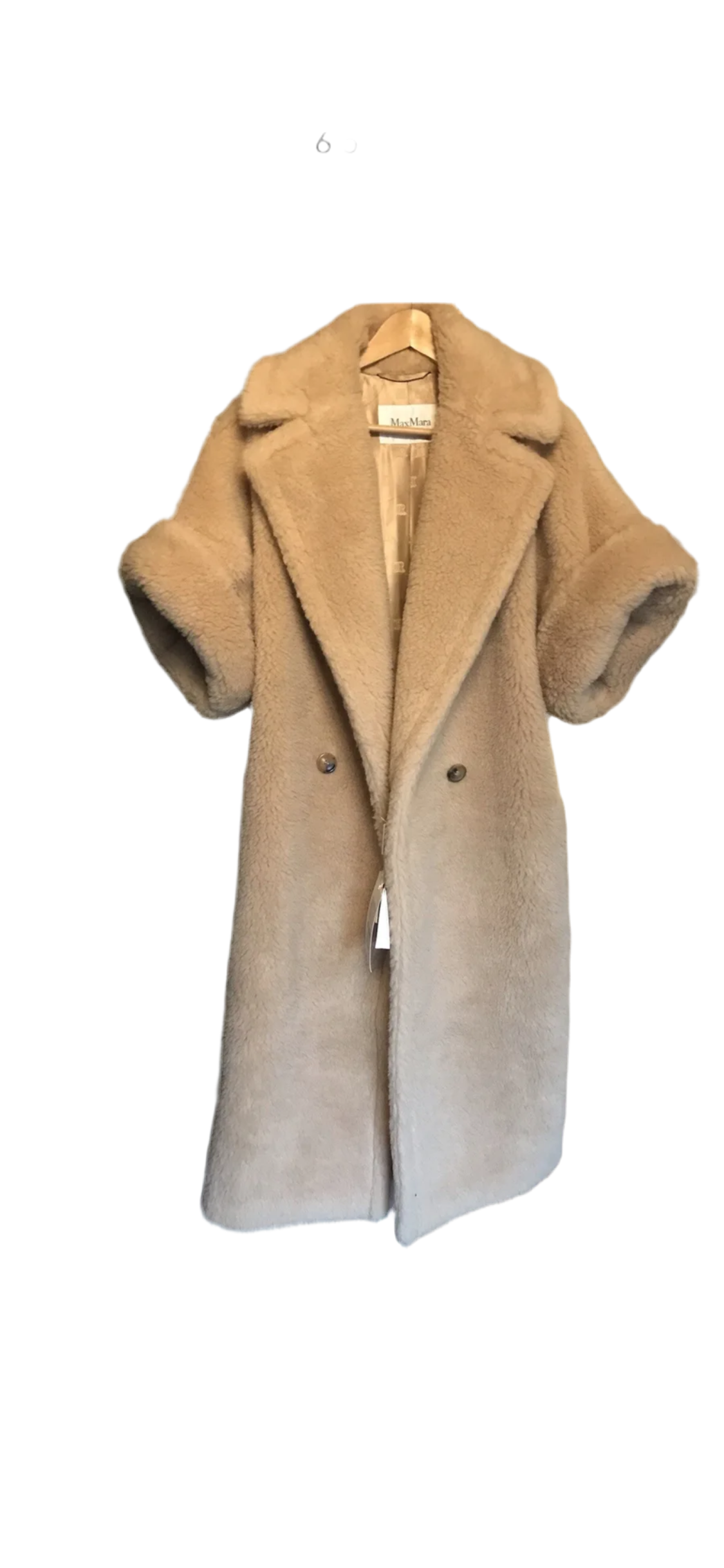 MAX MARA teddy coat - IT38 (UK6-12)