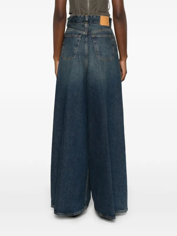 HAIKURE 'Big Bethany' oversized wide-leg wide-leg jeans (co-ord) - W28