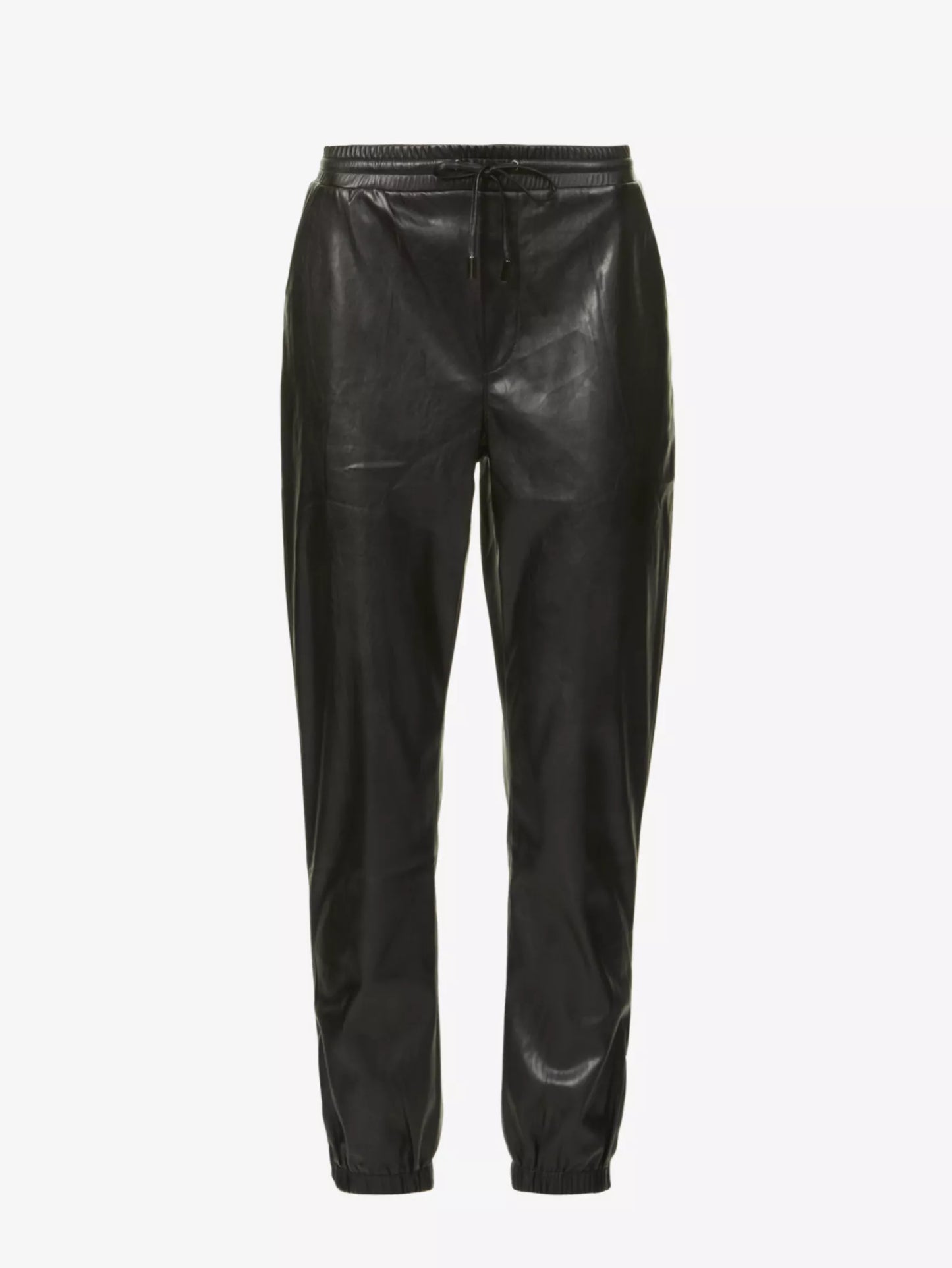 PAIGE ‘Vivette’ faux-leather jogger style trousers - L (UK10-14)