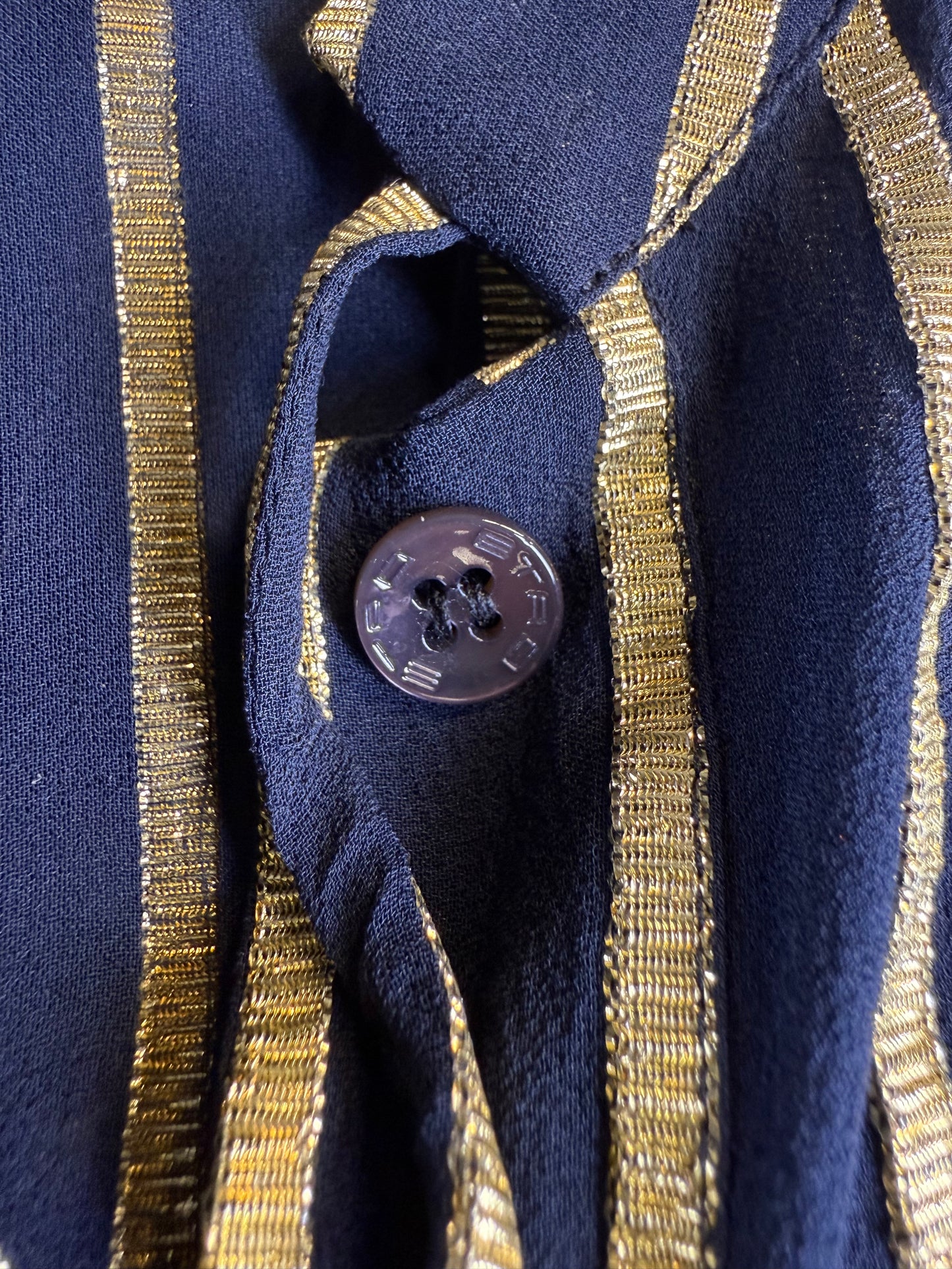 ETRO silk striped blouse UK8-10 (IT40)