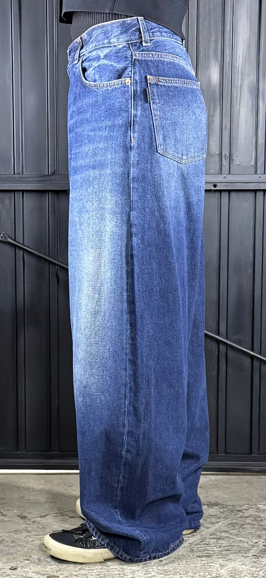 HAIKURE 'Big Bethany' oversized wide-leg wide-leg jeans (co-ord) - W28