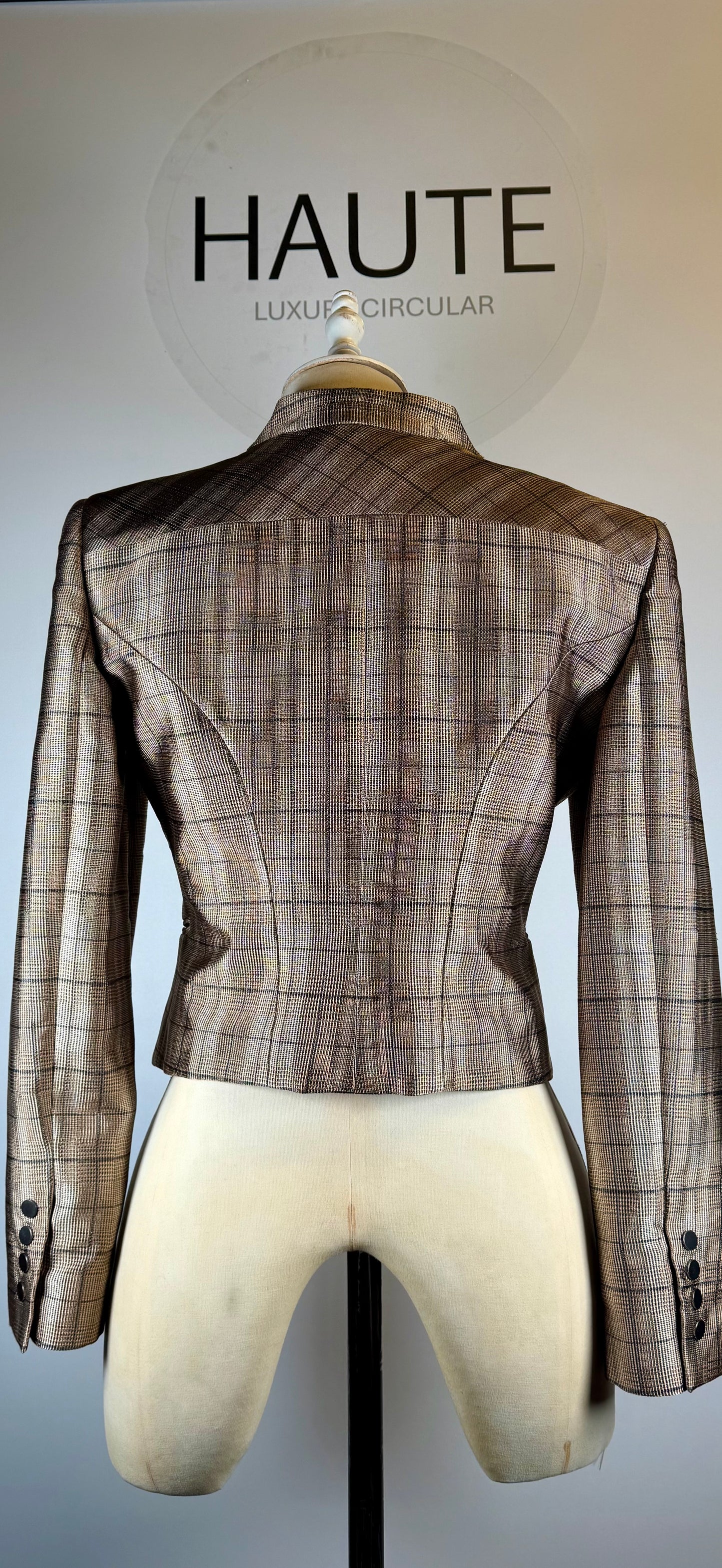 GIORGIO ARMANI cropped jacket IT42 (UK10)