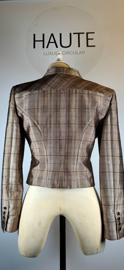 GIORGIO ARMANI cropped jacket IT42 (UK10)