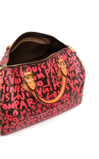 LOUIS VUITTON x Stephen Sprouse 2009 Speedy 30 handbag