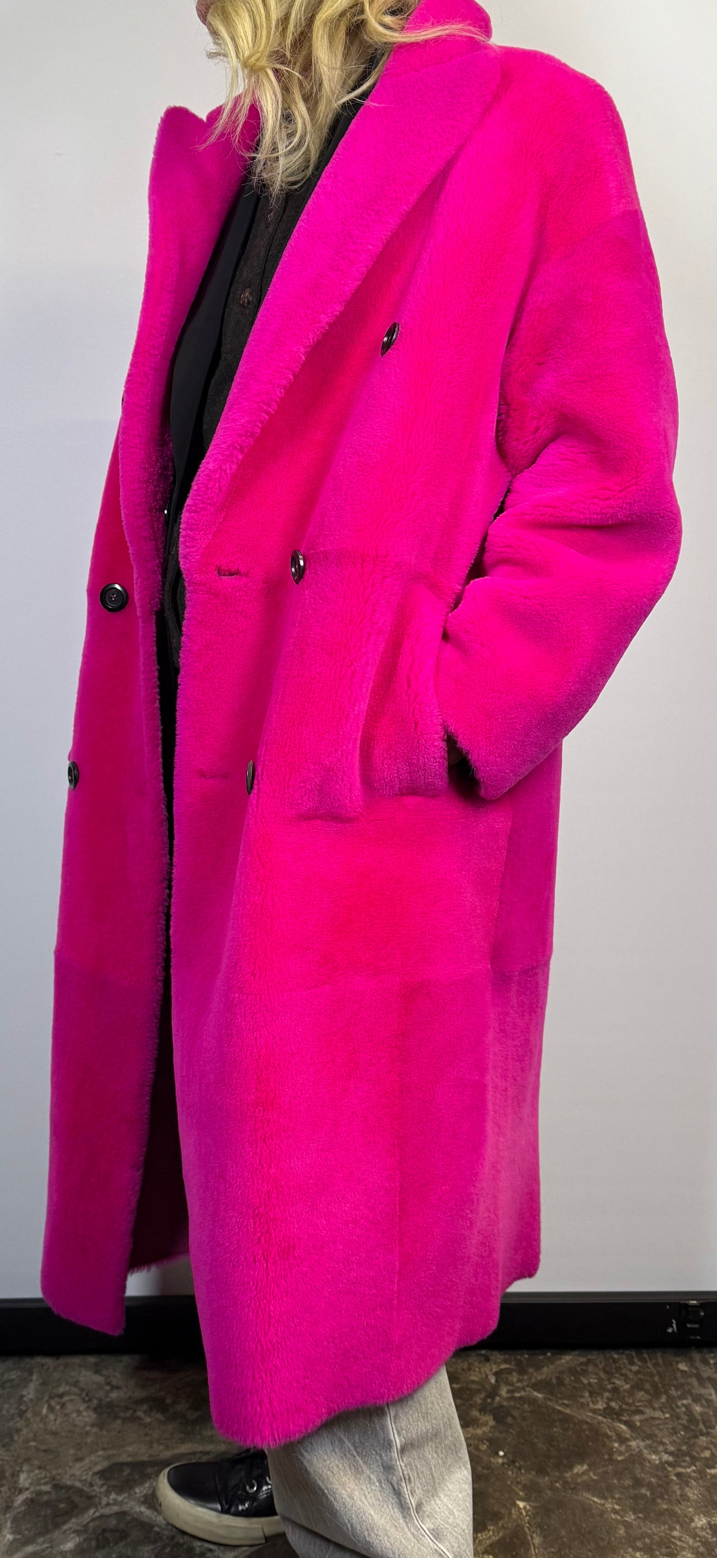 BLANCHA shearling coat [limited edition]