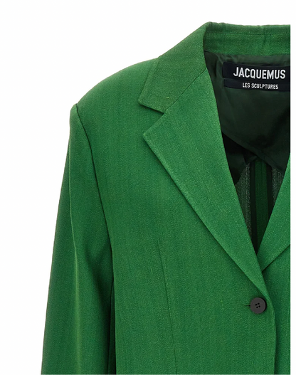 JACQUEMUS Les Sculptures oversized blazer  (UK10)