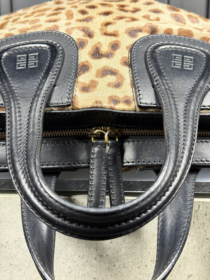 GIVENCHY Nightingale bag - light grey leopard print [limited edition]