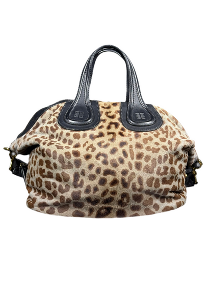 GIVENCHY Nightingale bag - light grey leopard print [limited edition]