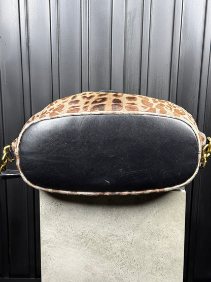 GIVENCHY Nightingale bag - light grey leopard print [limited edition]