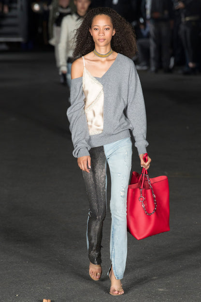 ALEXANDER WANG red runway bag