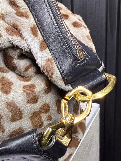 GIVENCHY Nightingale bag - light grey leopard print [limited edition]