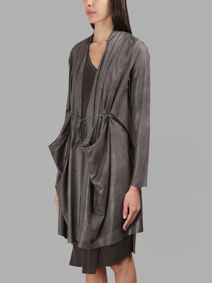MONARCH 1 leather trench coat (one size)