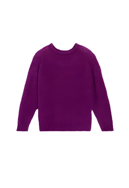 CLAUDE PIERLOT purple sweater - size 1