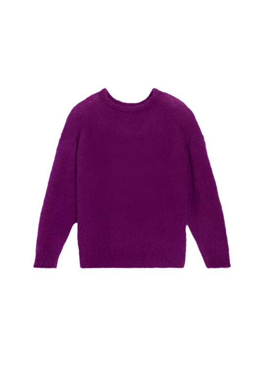 CLAUDE PIERLOT purple sweater - size 1