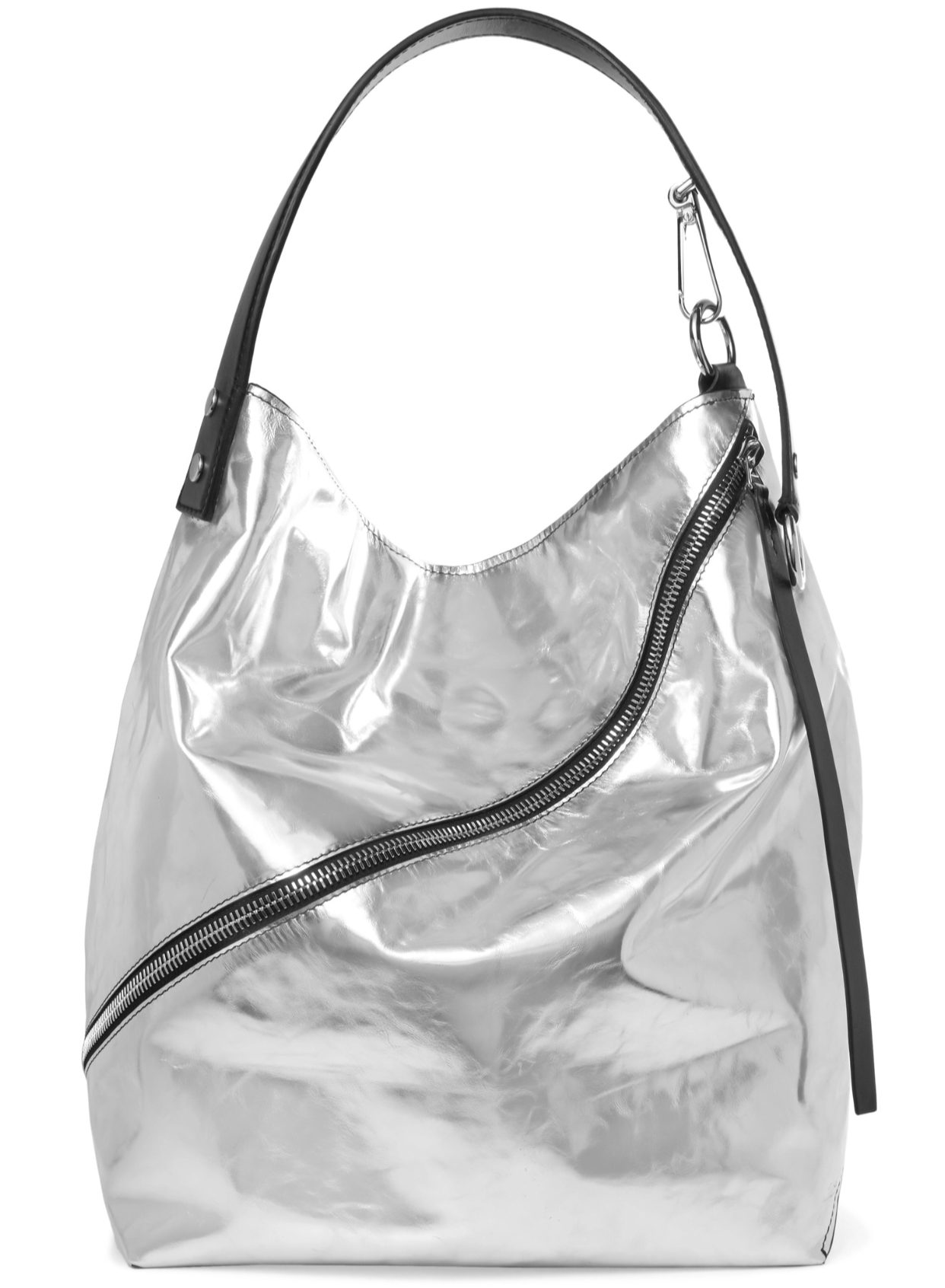 PROENZA SCHOULER silver leather bag