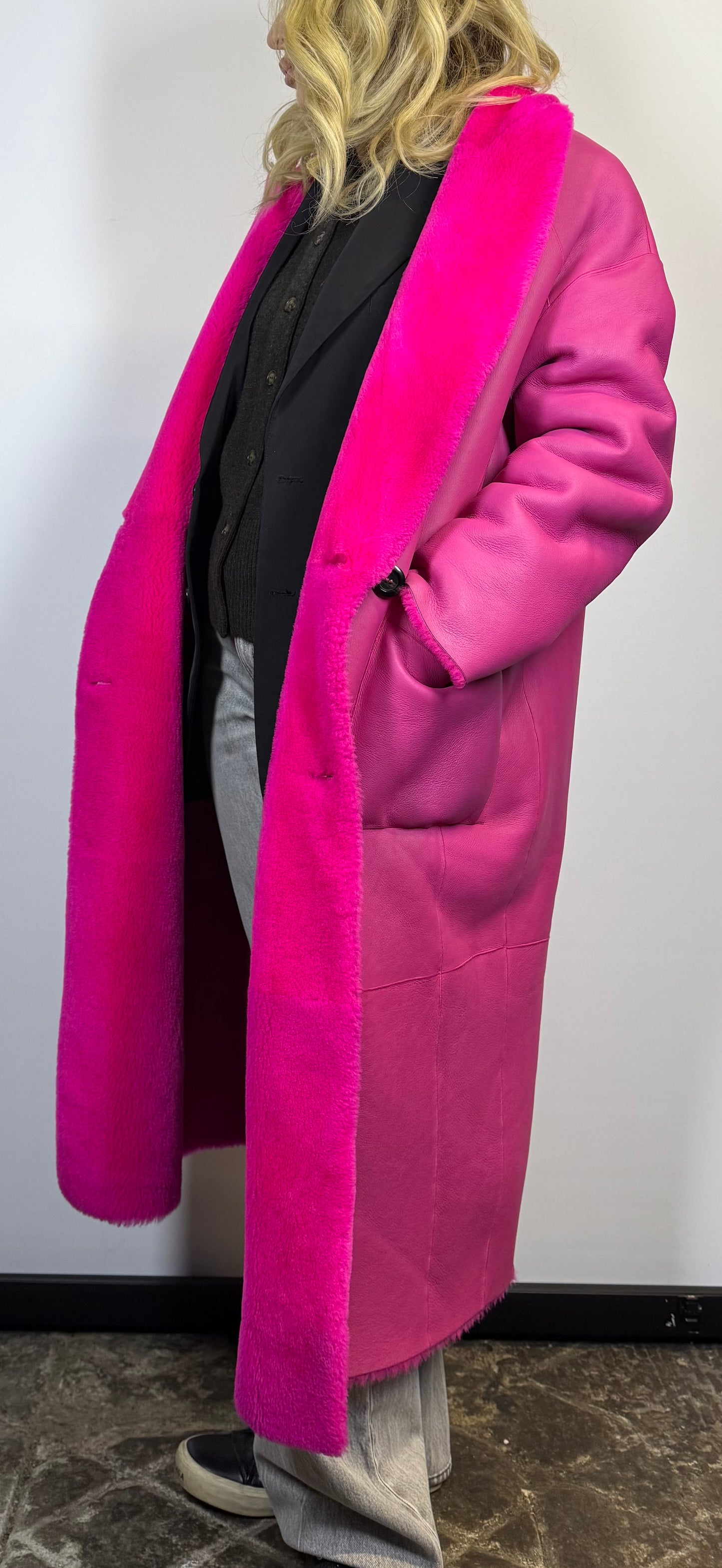 BLANCHA shearling coat [limited edition]