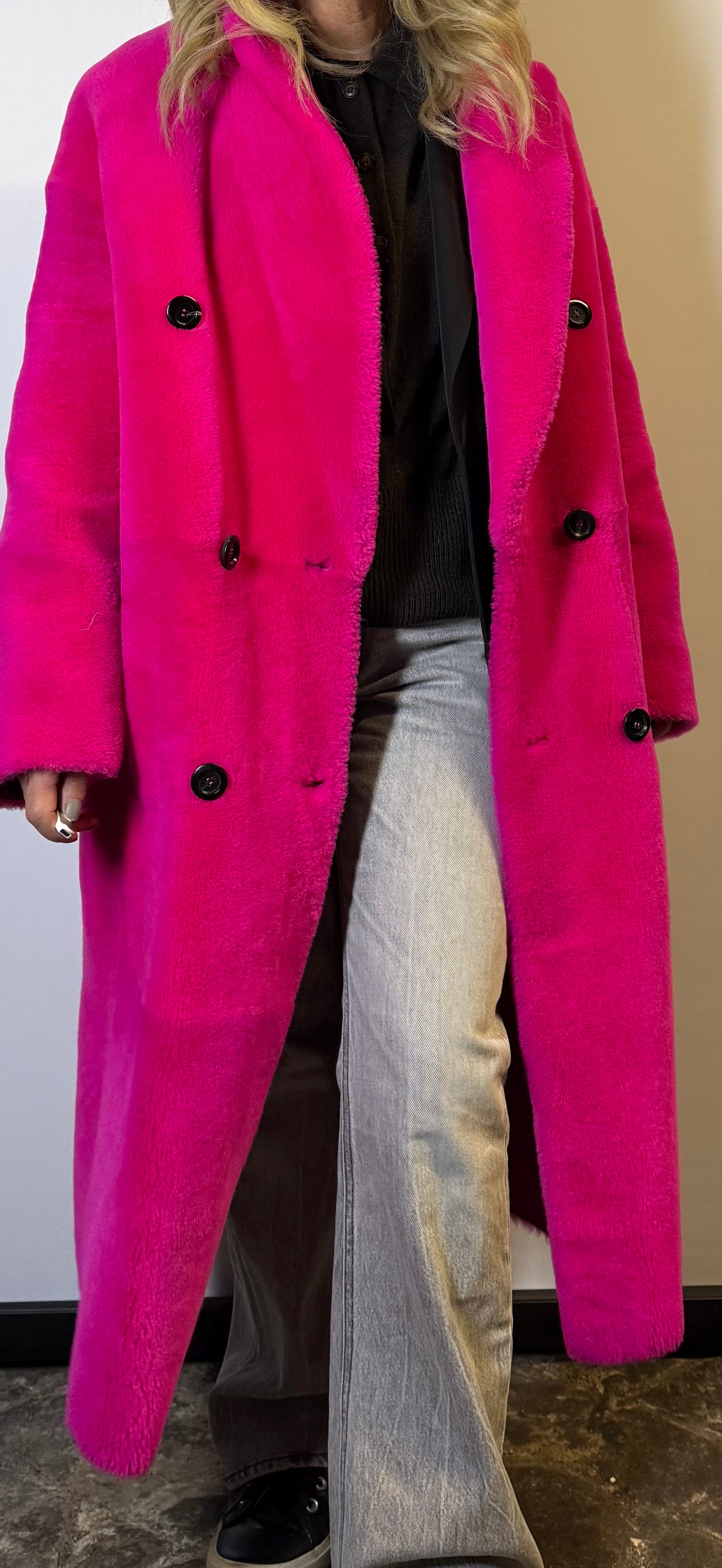BLANCHA shearling coat [limited edition]