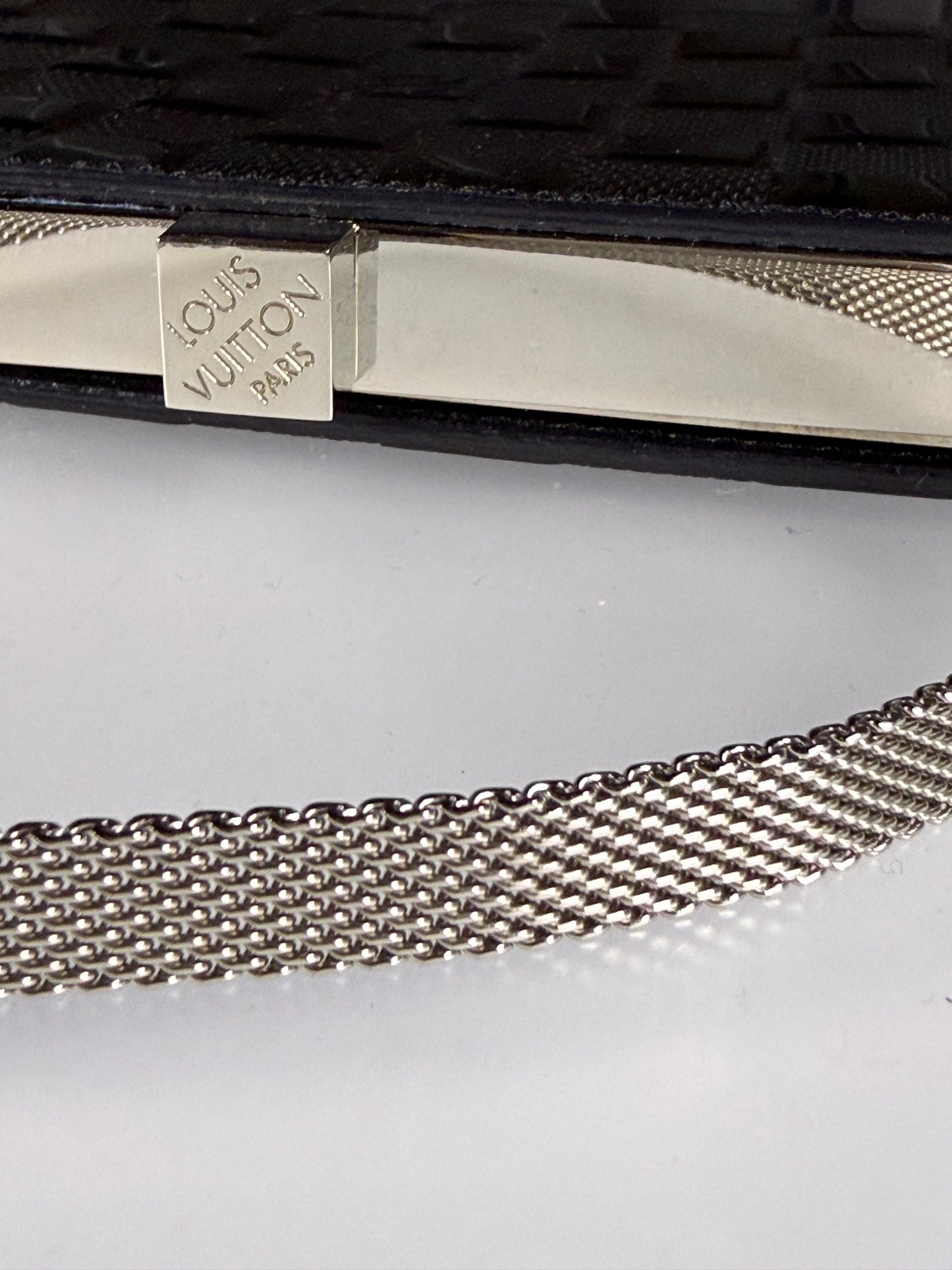 LOUIS VUITTON Damier Vernis Ange GM clutch bag