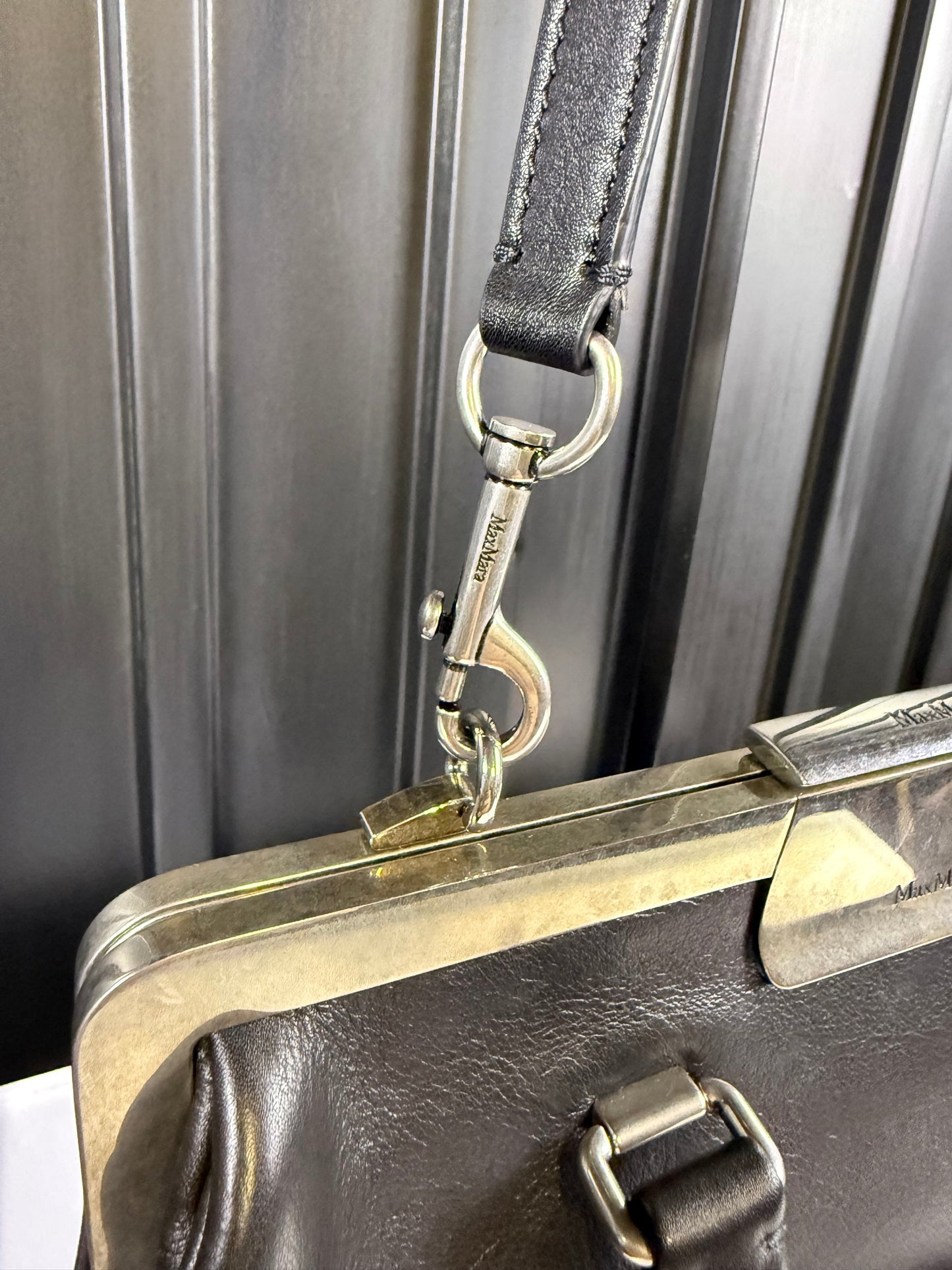 MAX MARA small leather tote bag