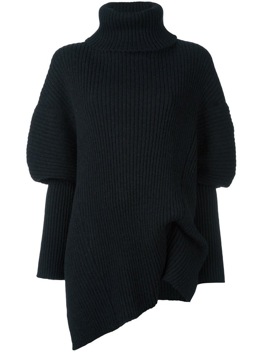 ANN DEMEULEMEESTER alpaca-blend turtleneck sweater - FR36
