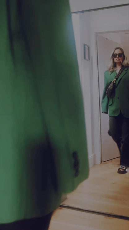 JACQUEMUS Les Sculptures oversized blazer  (UK10)
